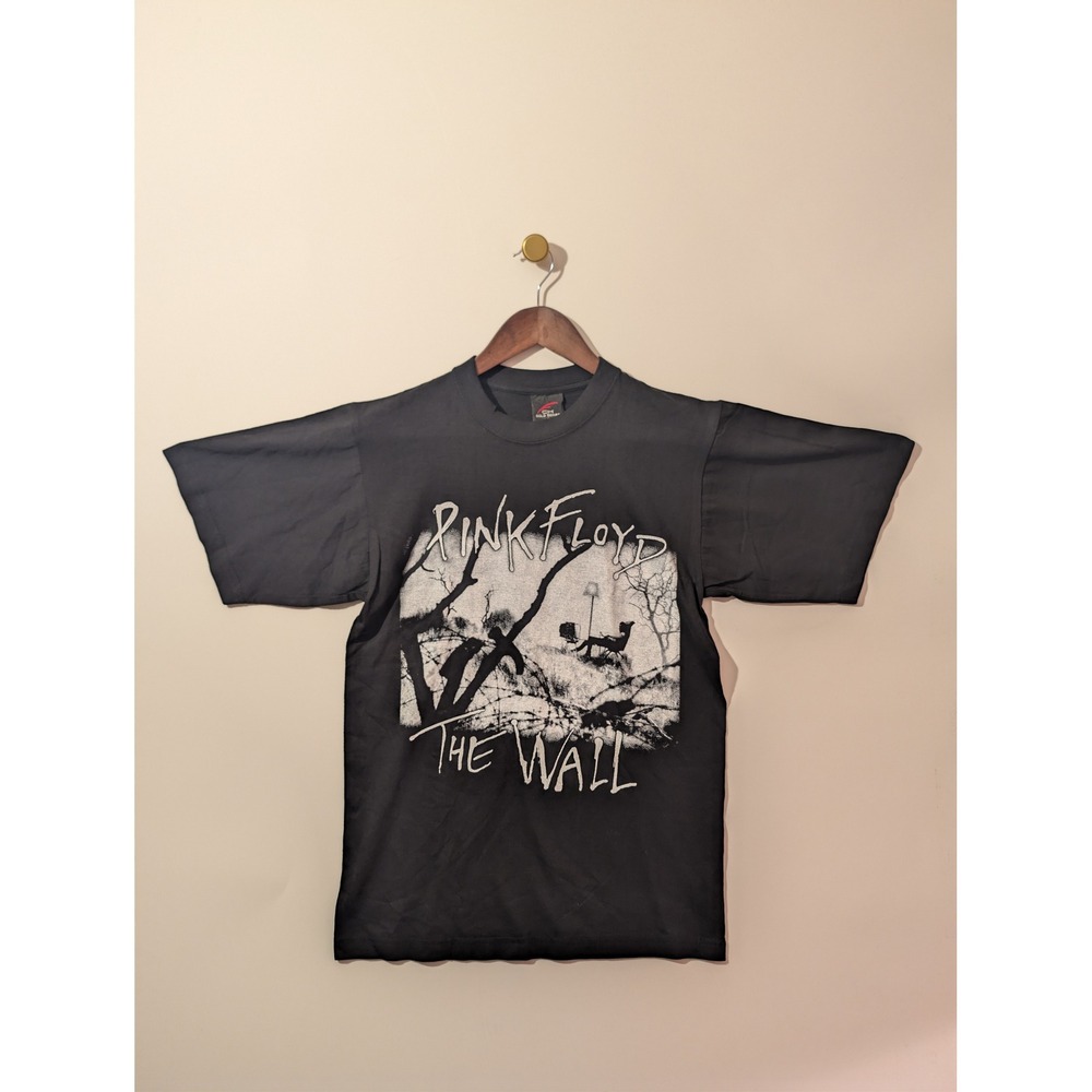 Pink Floyd The Wall Graphic Tee Small Black Good Condition Rock Band Shirt